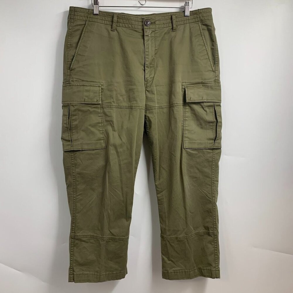 Lands' End Men's Traditional‎ Fit Stretch Knockabout Cargo Pants Size 38